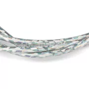 Throttle Cable Housing 5mm Lazer chrome - 1 meter