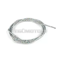 Throttle Cable Housing 5mm Lazer chrome - 2 meter