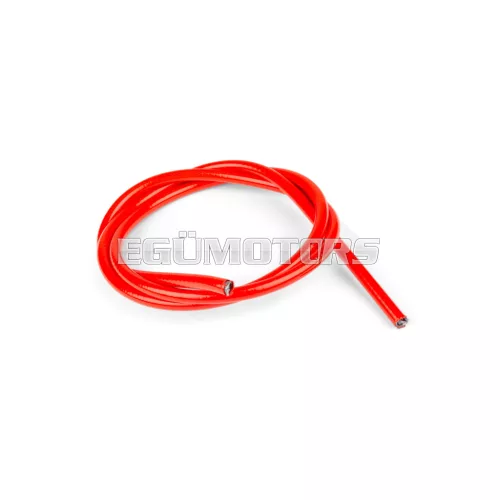 Throttle Cable Housing 5mm red - 5 meter