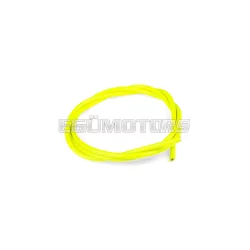 Throttle Cable Housing 5mm yellow - 2 meter