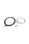 Throttle Cable Kit universal 1.2mm x 2 meters Motoforce Racing black