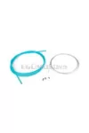 Throttle Cable Kit universal 1.2mm x 2 meters Motoforce Racing light blue