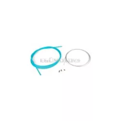   Throttle Cable Kit universal 1.2mm x 2 meters Motoforce Racing light blue