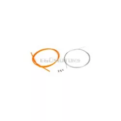   Throttle Cable Kit universal 1.2mm x 2 meters Motoforce Racing neon orange