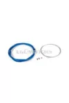 Throttle Cable Kit universal 1.2mm x 2 meters Motoforce Racing Lazer blue