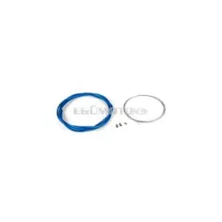   Throttle Cable Kit universal 1.2mm x 2 meters Motoforce Racing Lazer blue