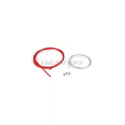 Throttle Cable Kit universal 1.2mmx2m Motoforce Racing red