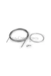Throttle Cable Kit universal 1.2mm x 2 meters Motoforce Racing grey