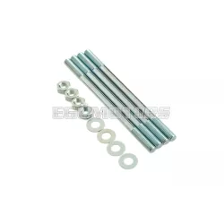   Cylinder Stud Bolts x4 Minarelli vertical / Piaggio / Peugeot