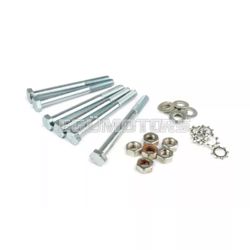 Crankcase Bolts (x6) Peugeot 103