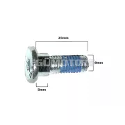 Brake Disk Screw flat head M8 x 25mm