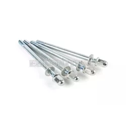 Cylinder Stud Bolts x4 M7x112mm AM6 / Peugeot 103