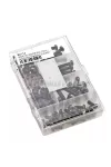 Screw Kit chassis 50 pcs. M5 - M6 black
