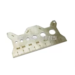 Screw Size and Thread Pitch Gauge MotoForce