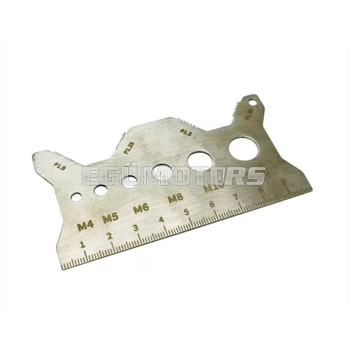 Screw Size and Thread Pitch Gauge MotoForce