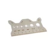 Screw Size and Thread Pitch Gauge MotoForce