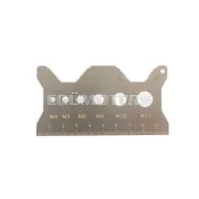 Screw Size and Thread Pitch Gauge MotoForce