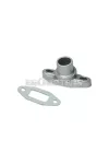 Tilted intake  manifold Ø 15,5x19 wheelbase 41-47 for SHA 15 / 15 C carburettors