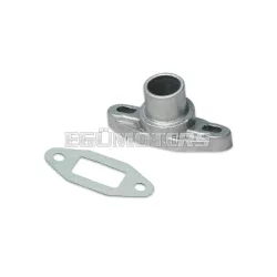   Tilted intake  manifold Ø 15,5x19 wheelbase 41-47 for SHA 15 / 15 C carburettors