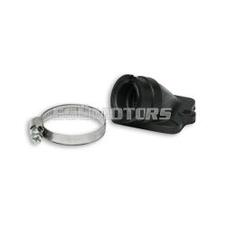   NBR tilted intake manifold Ø 20,5-23 L.26 for Piaggio - Gilera 2T 50 cc engines