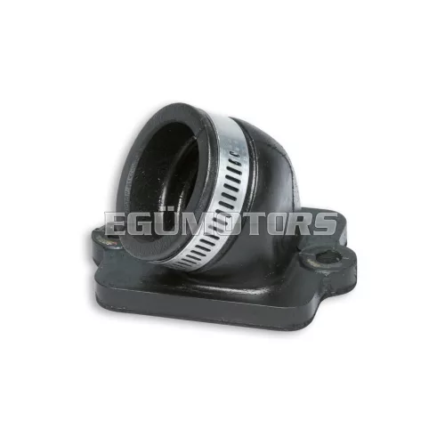 NBR Tilted intake manifold Ø 26-30 L.31,5 for Piaggio - Gilera 2T 50 cc engines