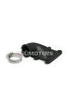 NBR tilted intake manifold Ø 21-27 length 19 for Yamaha - MBK - Minarelli horizontal 2T 50 cc engines