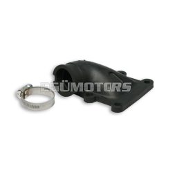   NBR tilted intake manifold Ø 21-27 length 19 for Yamaha - MBK - Minarelli horizontal 2T 50 cc engines