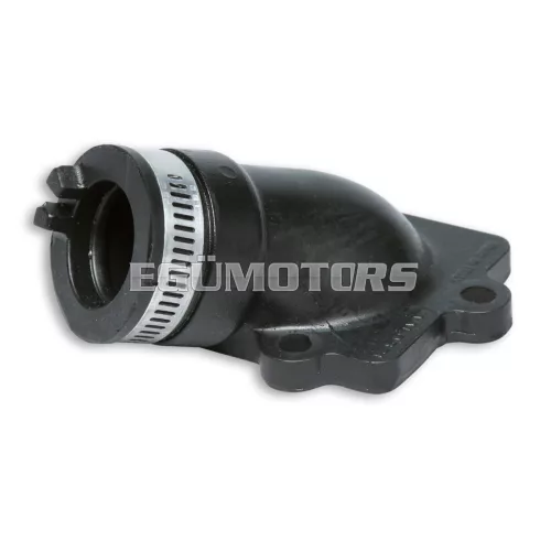 NBR tilted intake manifold Ø 21-23 L.24 for Yamaha - MBK - Minarelli horizontal 2T engines