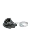 RACING FKM tilted intake manifold Ø 22-28 length 26,5 for Piaggio - Gilera 2T 50 cc engines