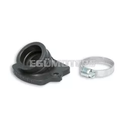   RACING FKM tilted intake manifold Ø 22-28 length 26,5 for Piaggio - Gilera 2T 50 cc engines