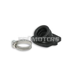   FKM tilted intake manifold Ø 21-24,5 length 26,5 for Piaggio - Gilera 2T 50 cc engines