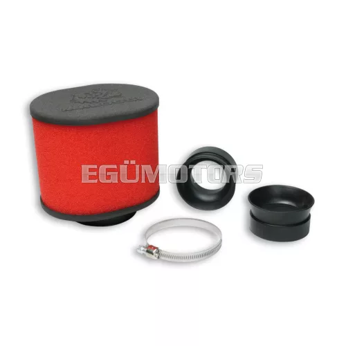 Malossi RED FILTER E15 42/50/60 légszűrő, Keihin, Mikuni, PHBH, VHST karburátorokhoz