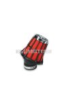 Malossi RED FILTER E5 38 PHVA/PHBN 12-14-16-17,5-MIKUNI BLACK