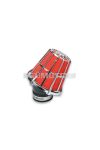 Malossi RED FILTER E5 38 PHVA/PHBN 12-14-16-17,5-MIKUNI CHROMED