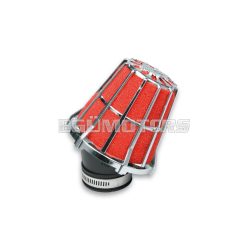   Malossi RED FILTER E5 38 PHVA/PHBN 12-14-16-17,5-MIKUNI CHROMED