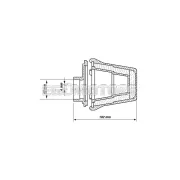 Malossi RED FILTER E5 43 PHBL 25 with BLACK CAP