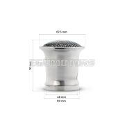 Malossi AIR HORN 48x70x1,2 fast.threaded WITH NET PHBE-PHF
