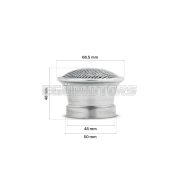 Malossi AIR HORN 48x48x1,2 fast.threaded WITH NET PHBE-PHF