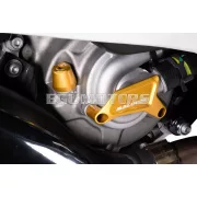 Yellow oil filler cap