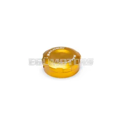 Gold fuel tank cap