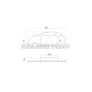 W BOX air filter for air box