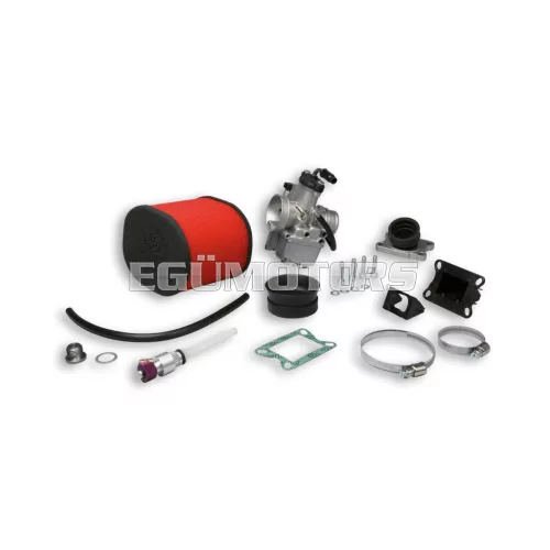 Malossi CARB.KIT VHST 28 BS MHR TEAM with REED VALVE for MOTO 50 (DERBI-MINARELLI)