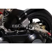 Black bracket for mudguard