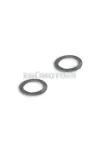 2 shims Ø 20x14x1 mm steel