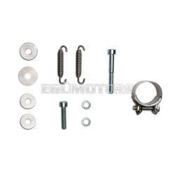 Bolt kit for RX BLACK exhaust system