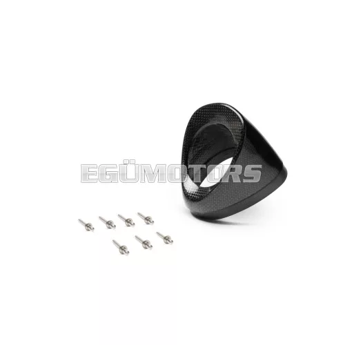 Carbon end cap kit for silencer