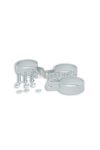 Malossi CLAMPS KIT 44,5x19 for fork kit F36R