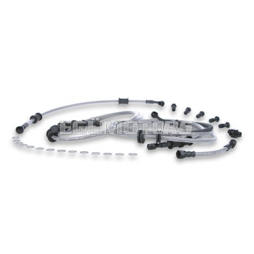 Malossi HOSE KIT (front/rear) for MHR BRAKE (AERONAUTICAL)
