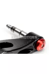Wheel axle for swing arm