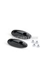 Malossi 2 BLACK COVERS for REAR-VIEW MIRROR SLOTS